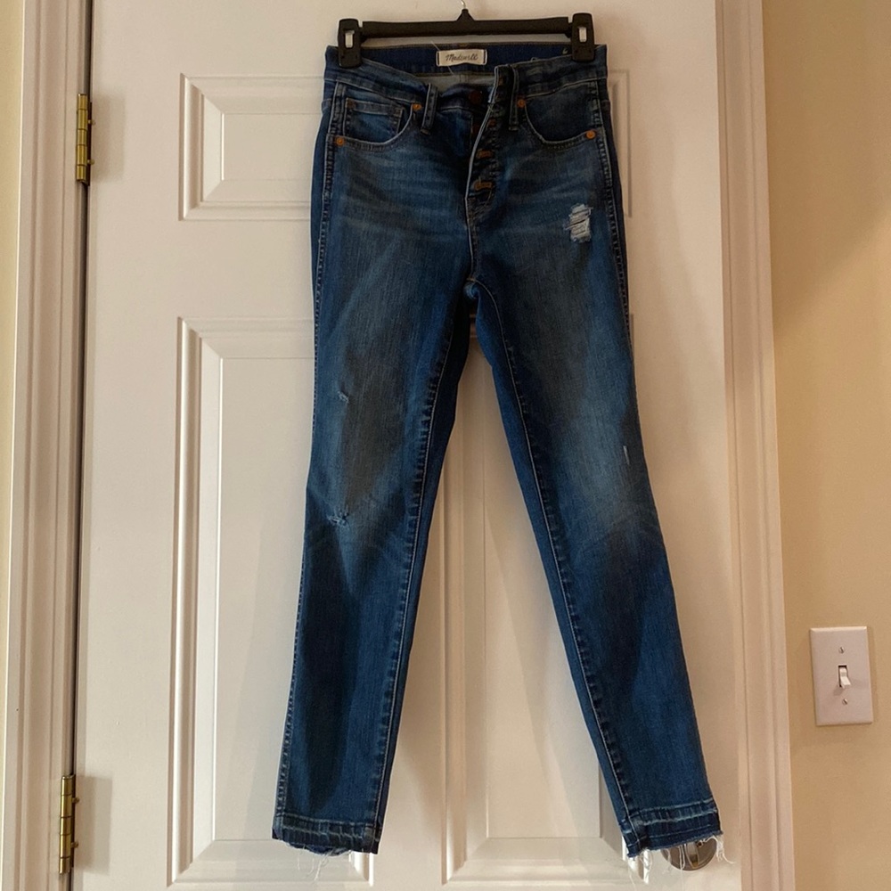 MADEWELL high waisted jeans